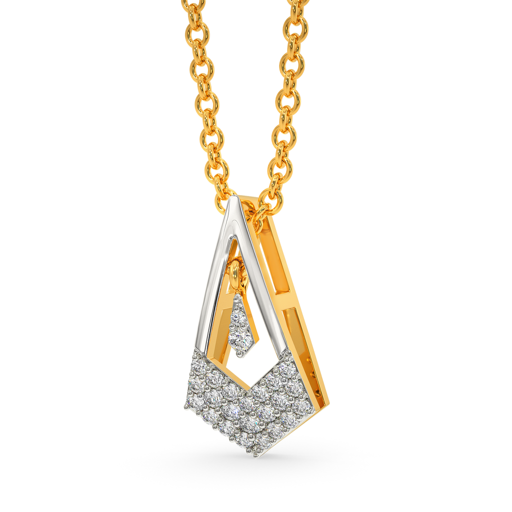 Nod to the Nineties Diamond Pendants