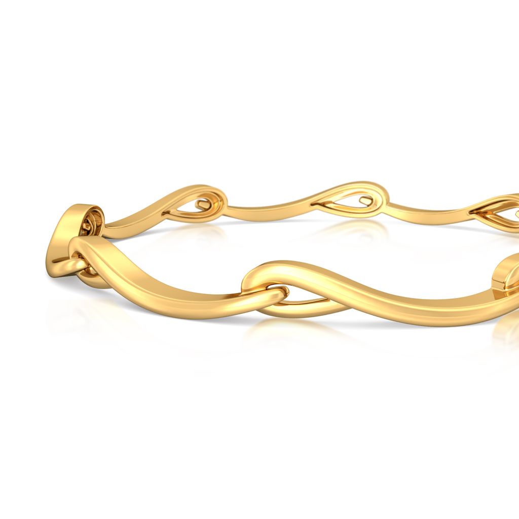 I Loop You Gold Bangles