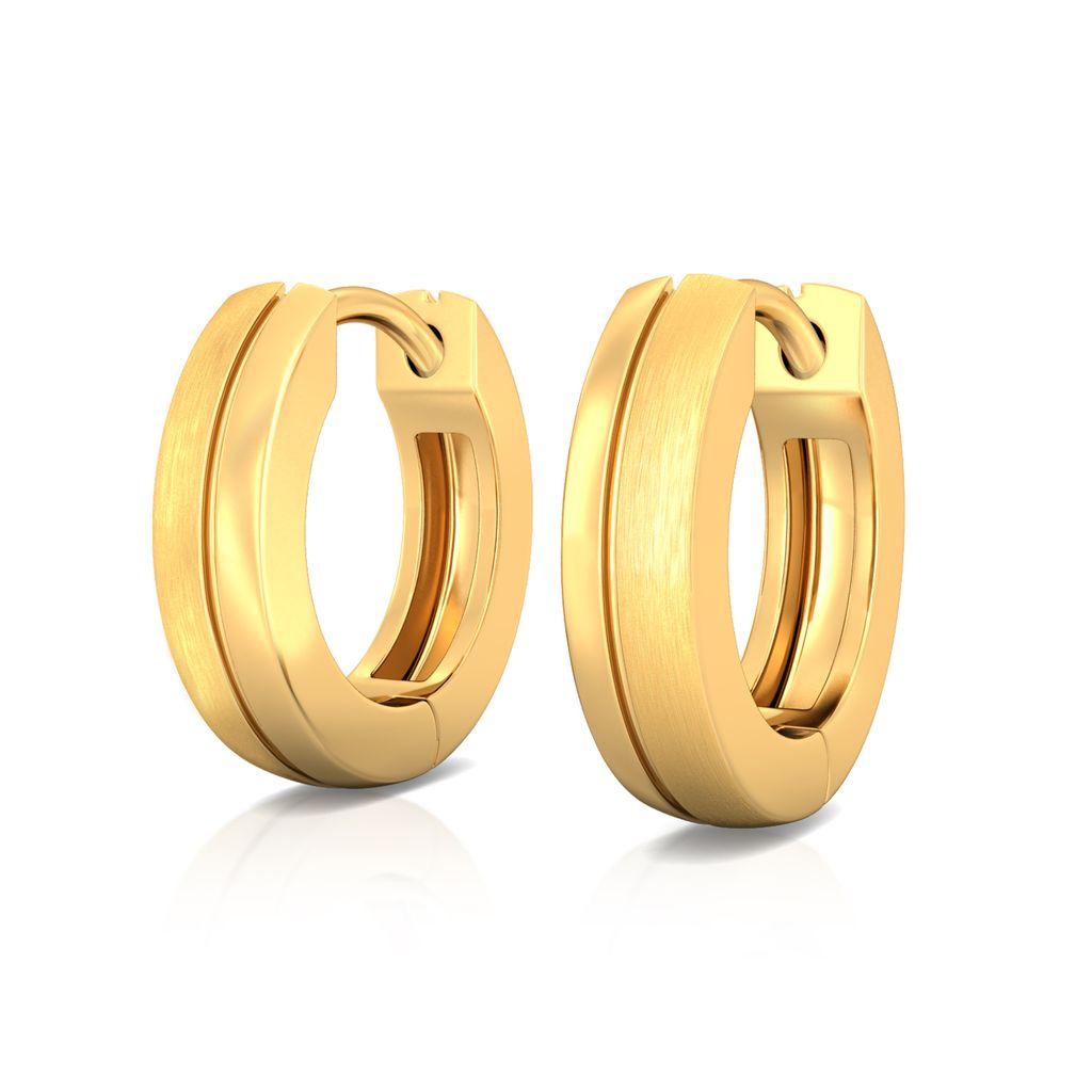 Halo Orbit Gold Earrings