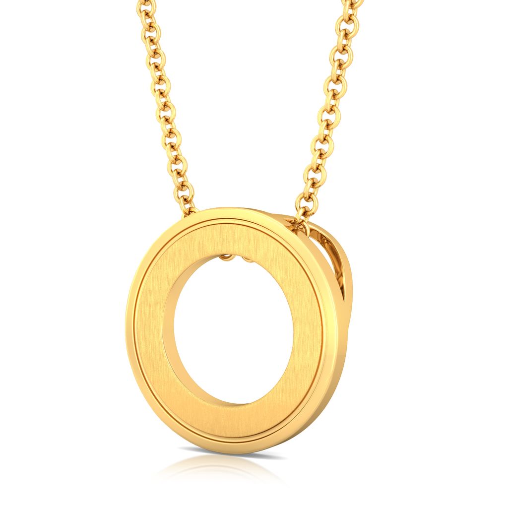 Halo Orbit Gold Pendants