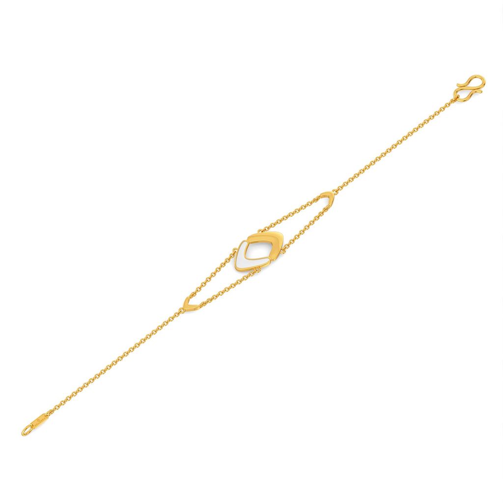 Modern Woman Gold Bracelets