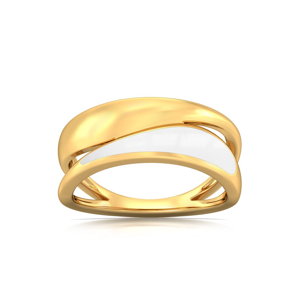Millennial Vibes Gold Rings alternate view 3