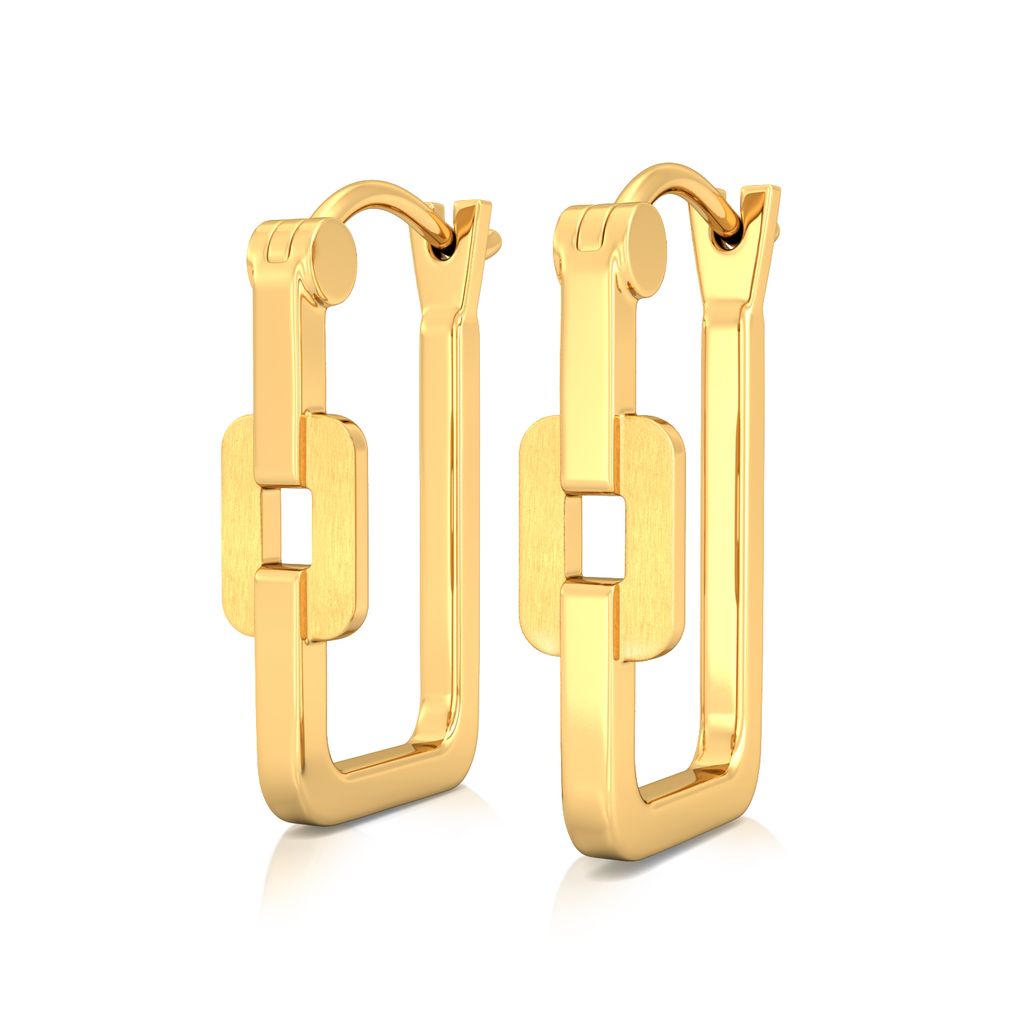 Linkin Gold Gold Earrings