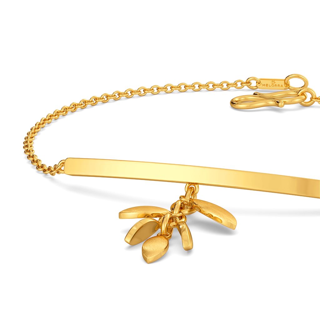 Floral Chimes Gold Bracelets
