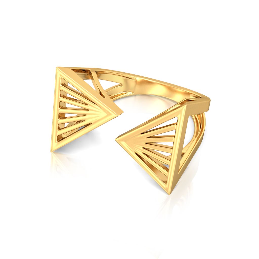 Prism Break Gold Rings image