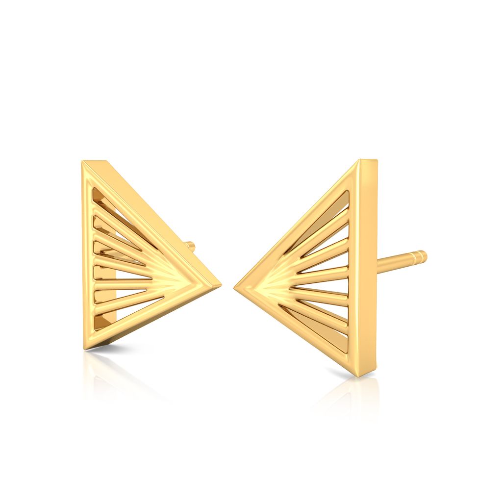 Prism Break Gold Earrings