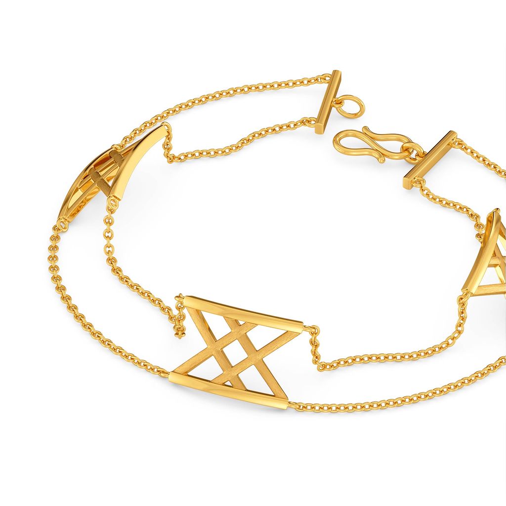 Triple X Gold Bracelets