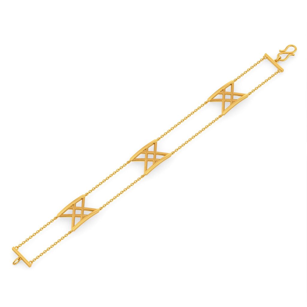 Triple X Gold Bracelets