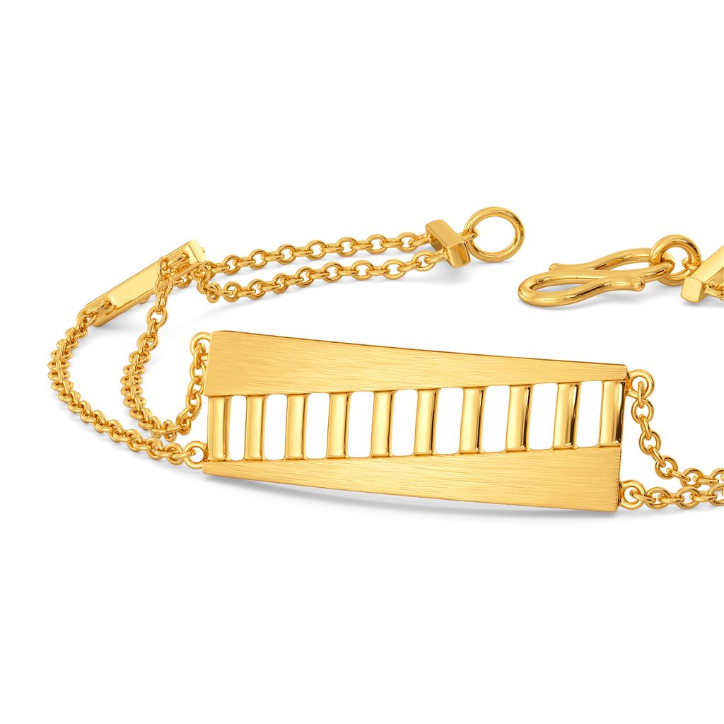 Style Ladder Gold Bracelets