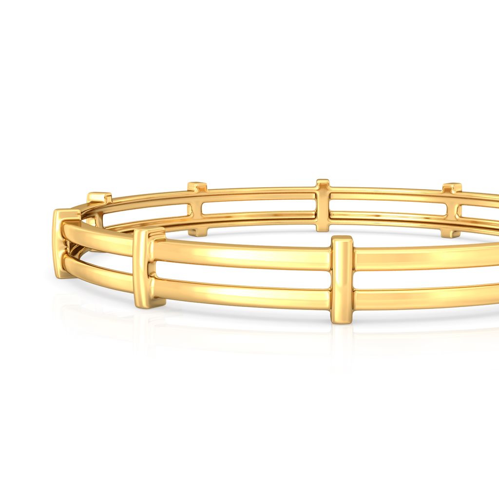 Twin-ergy Gold Bangles