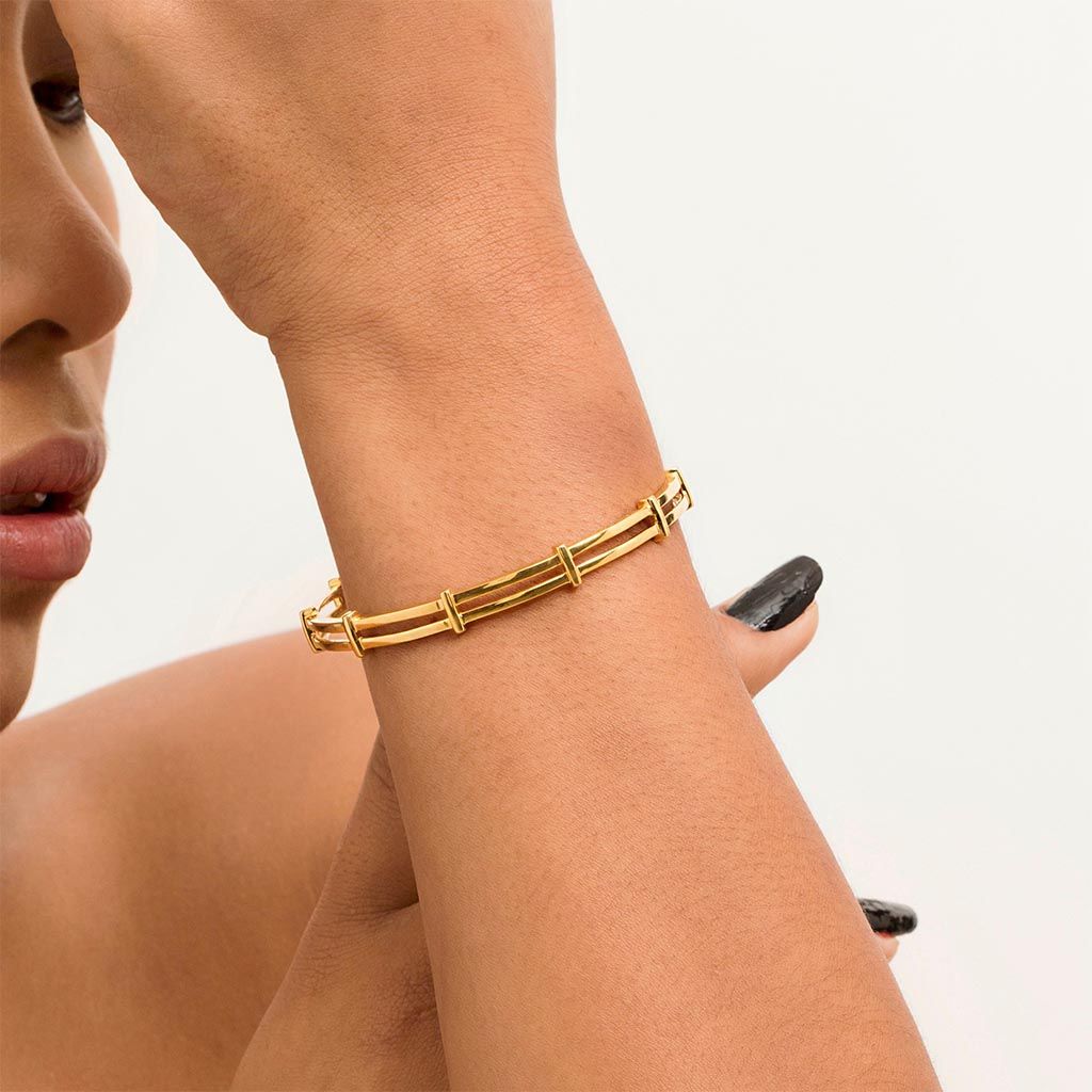 Twin-ergy Gold Bangles