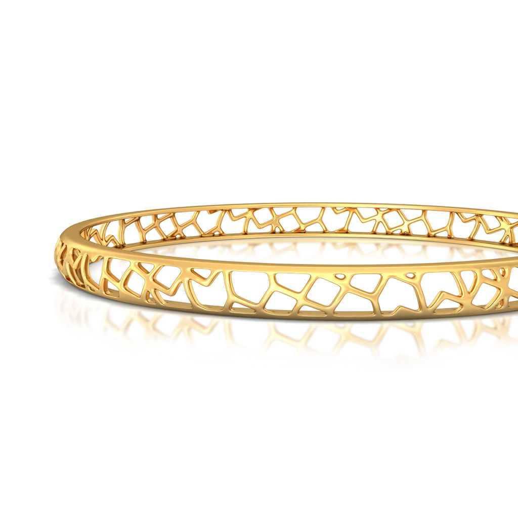 Fierce Filigree Gold Bangles