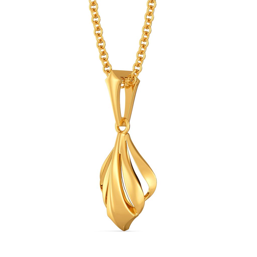 Bolt Revolt Gold Pendants