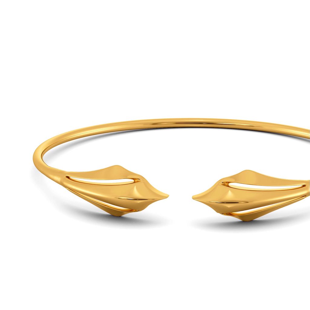 Bolt Revolt Gold Bangles