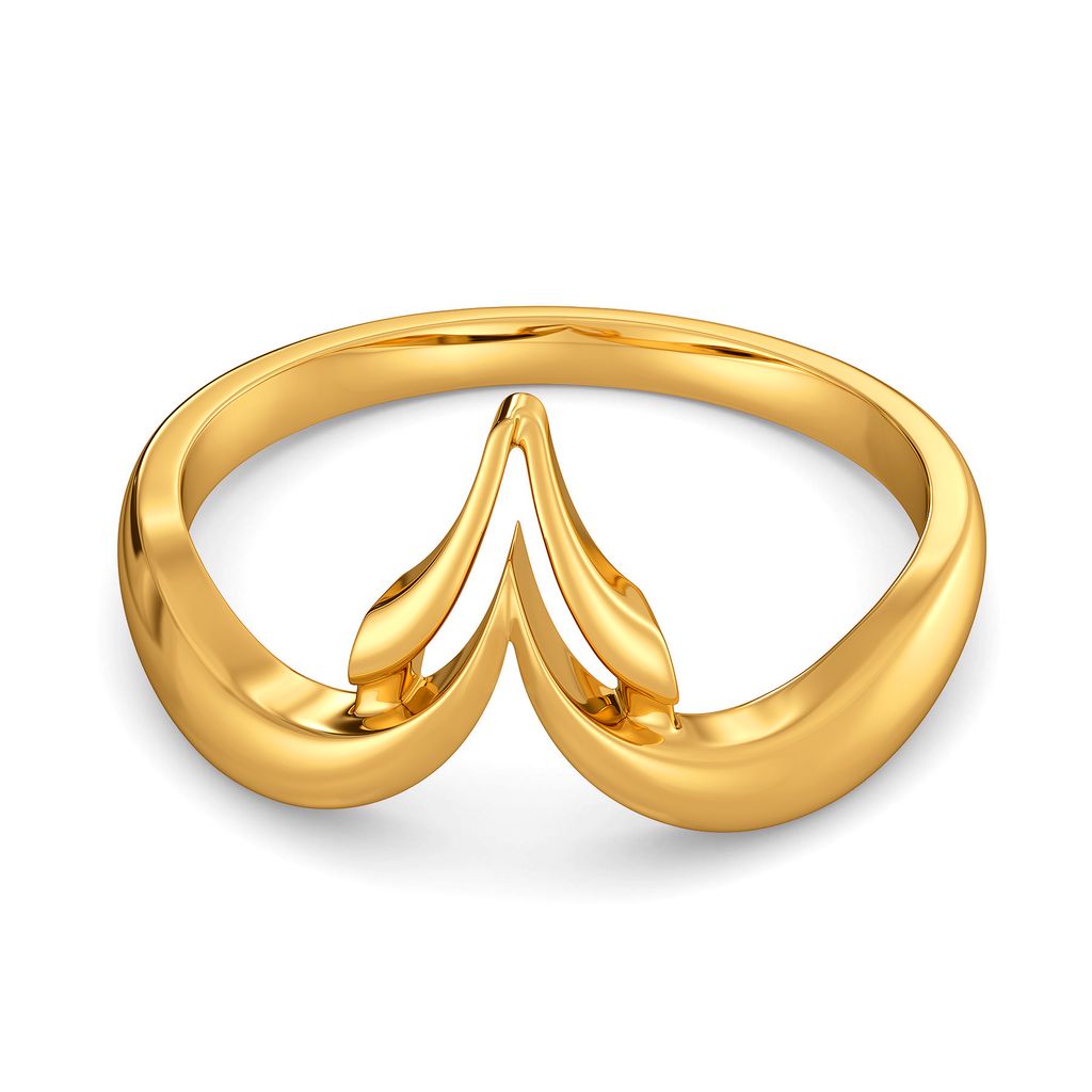 Boldly Feminine Gold Rings alternate view 3