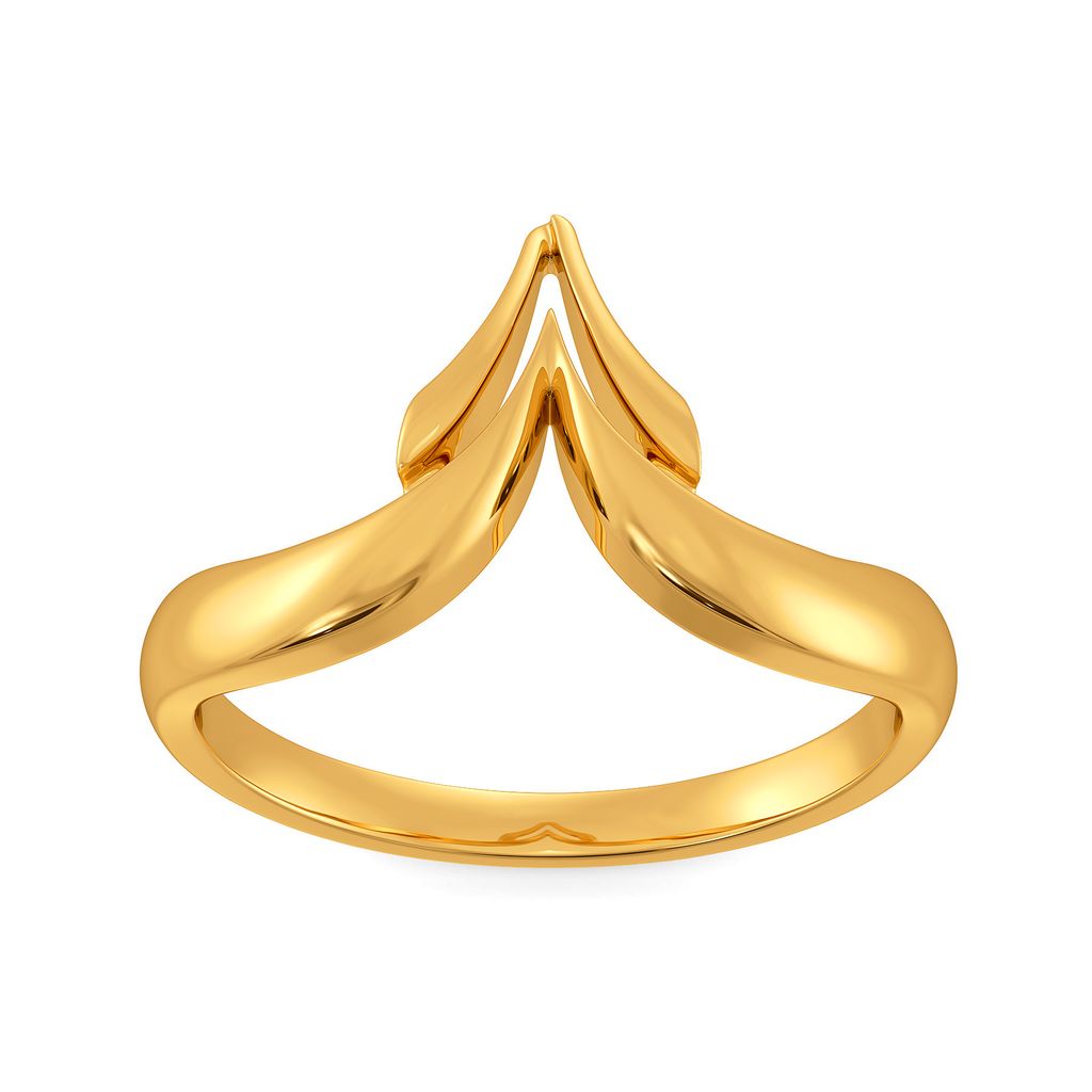 Boldly Feminine Gold Rings alternate view 2