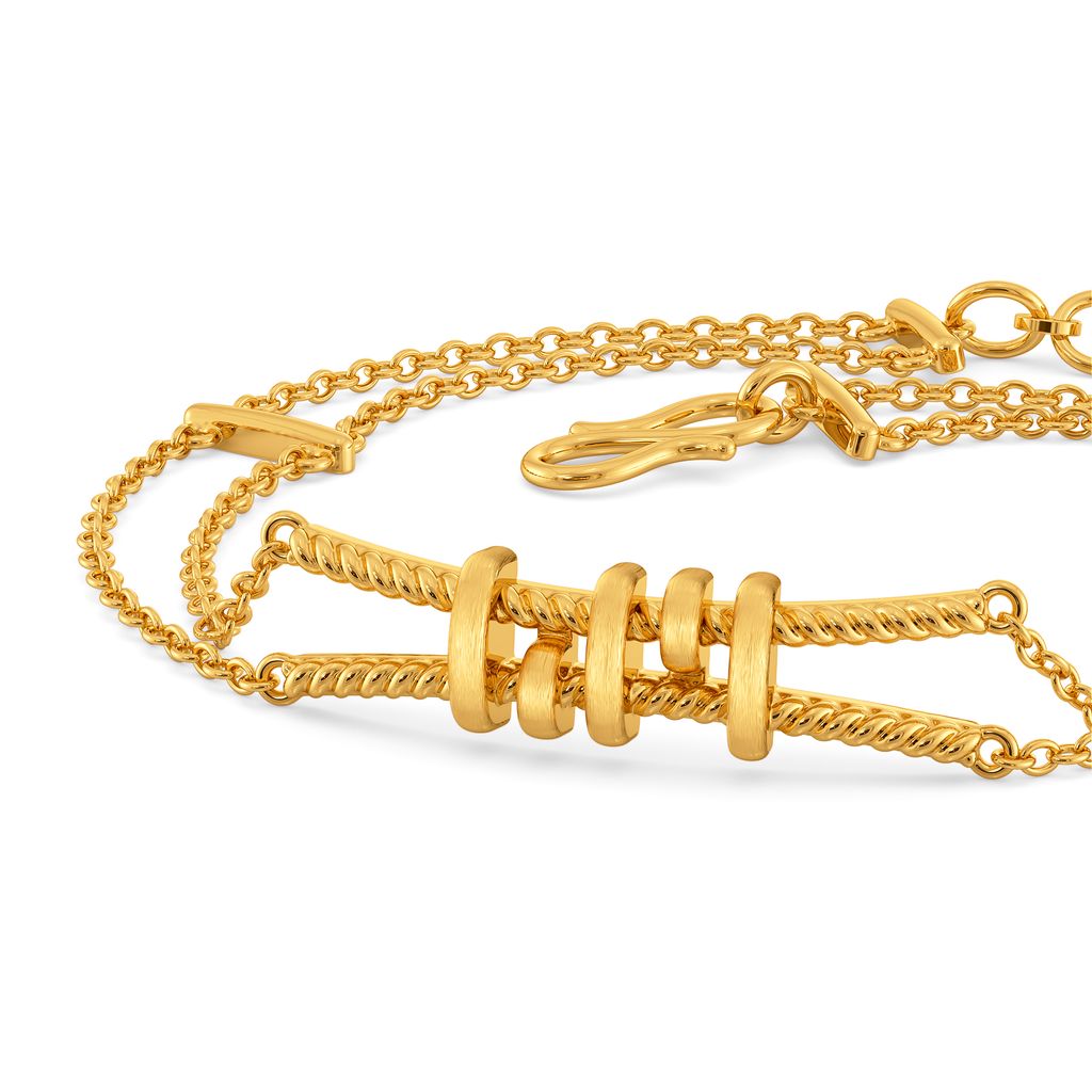 Tug A Tote Gold Bracelets