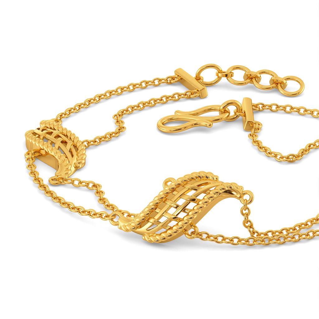 Roped to Hope Gold Bracelets