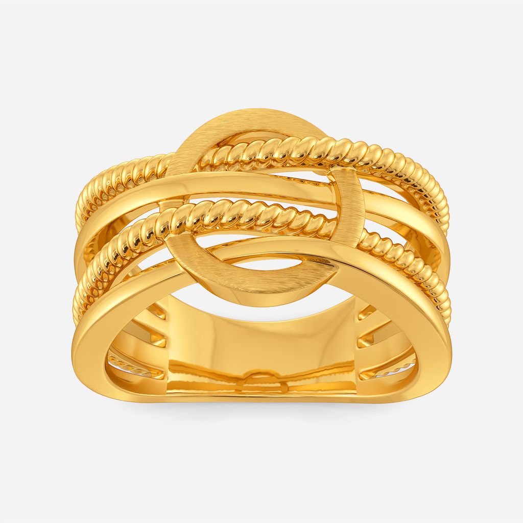 Rope Reclaim Gold Rings alternate view 2