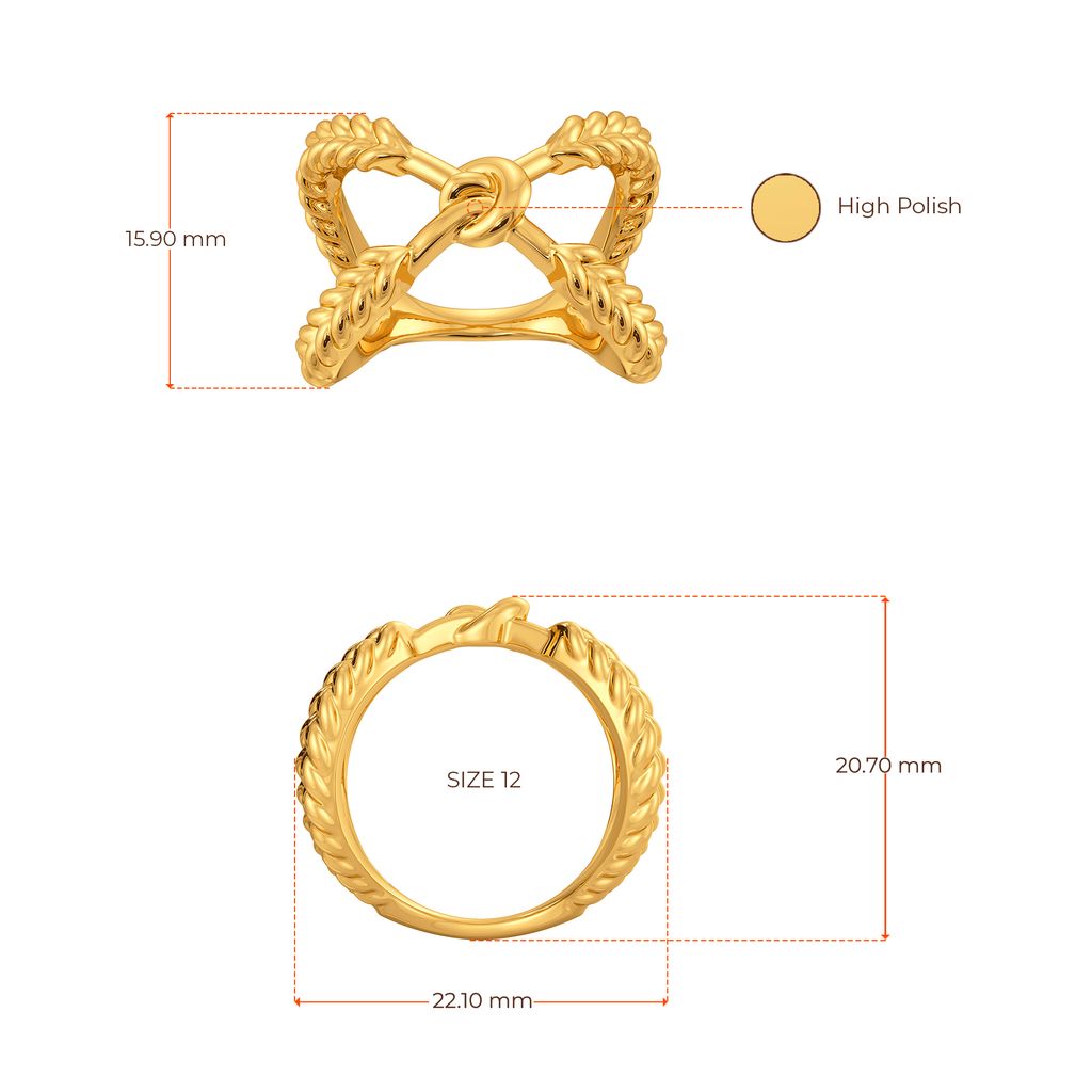 My Kinda Tote Gold Rings image