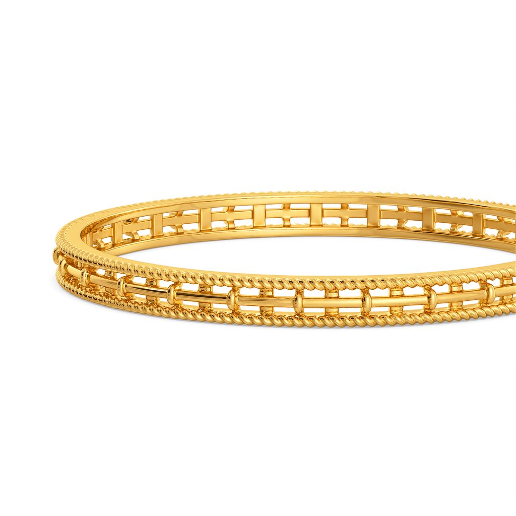 Twill N Chill Gold Bangles