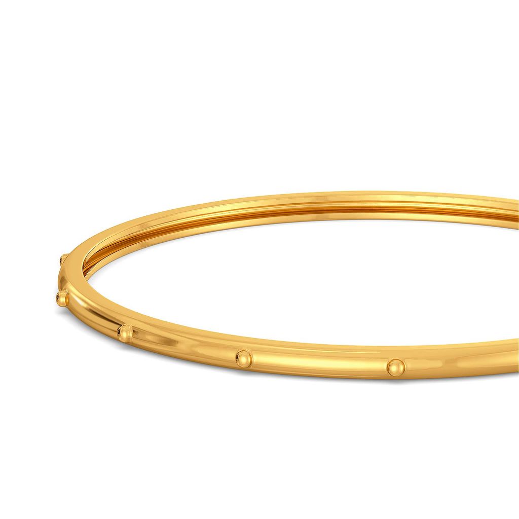 The Safari Saddle Gold Bangles