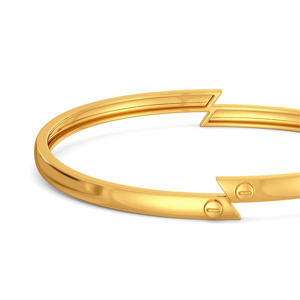 Urban Jungle Gold Bangles