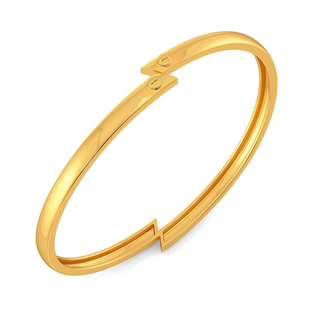 Urban Jungle Gold Bangles