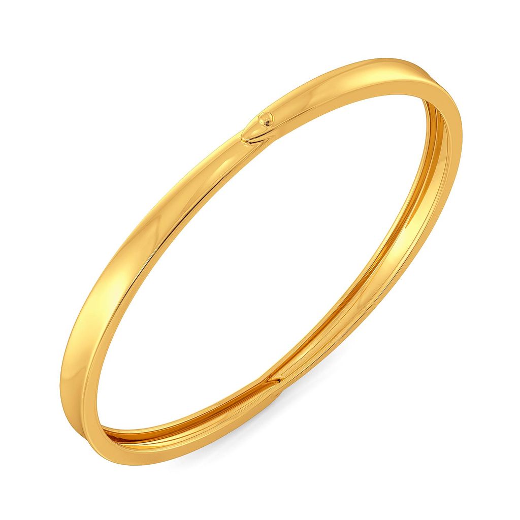 Classic Clasps Gold Bangles