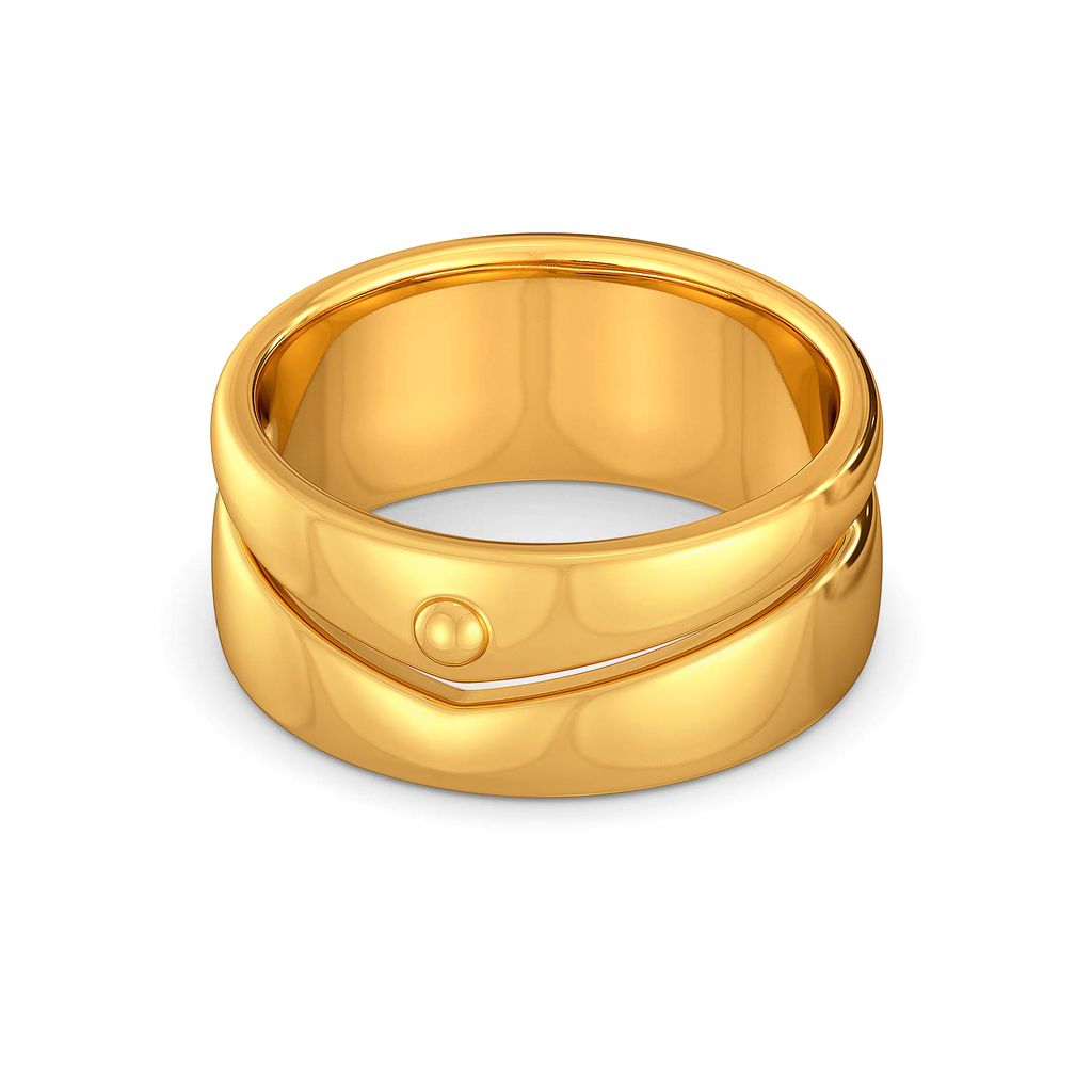 Safari Sleek Gold Rings alternate view 3