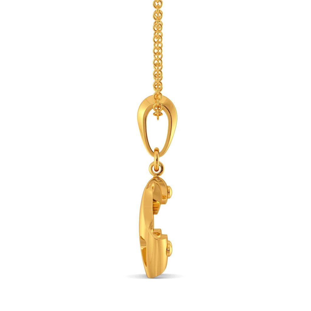 Neutral Knots Gold Pendants