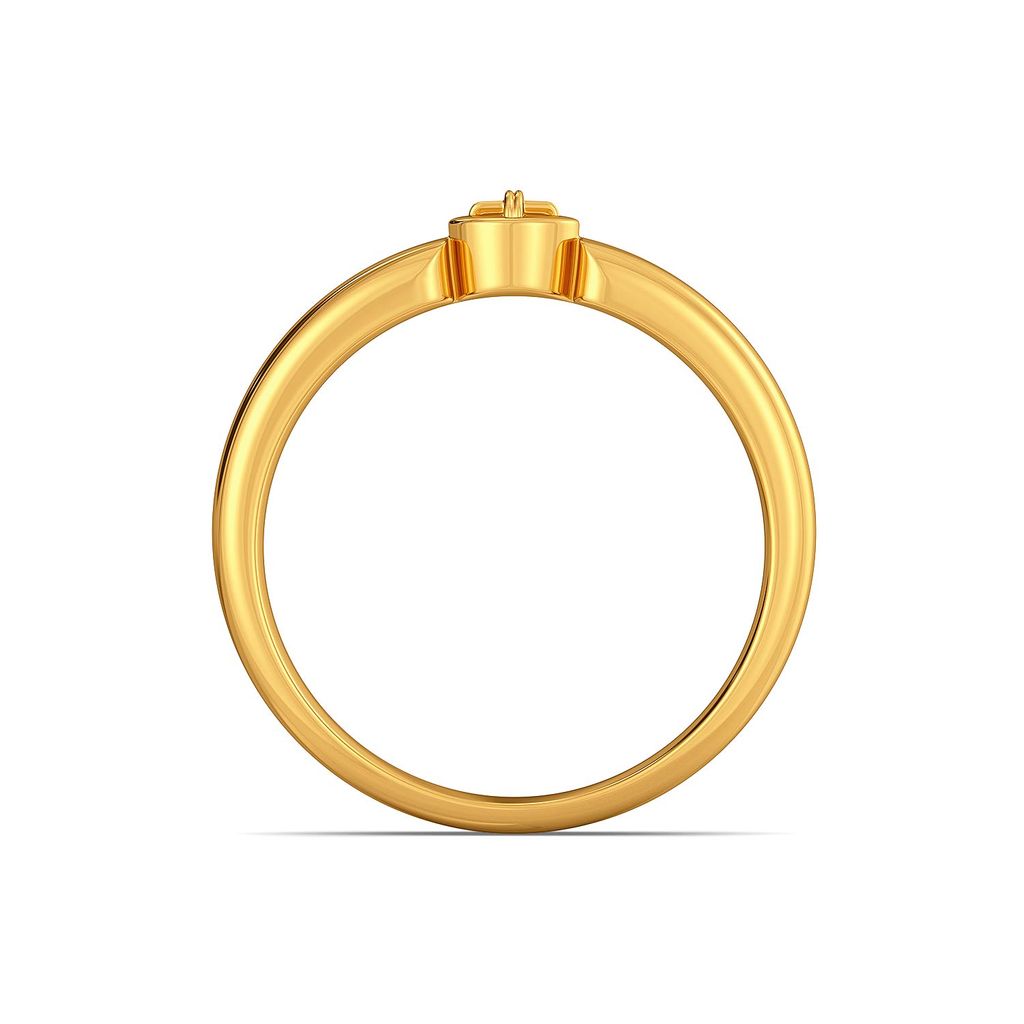 Button Binge Gold Rings image
