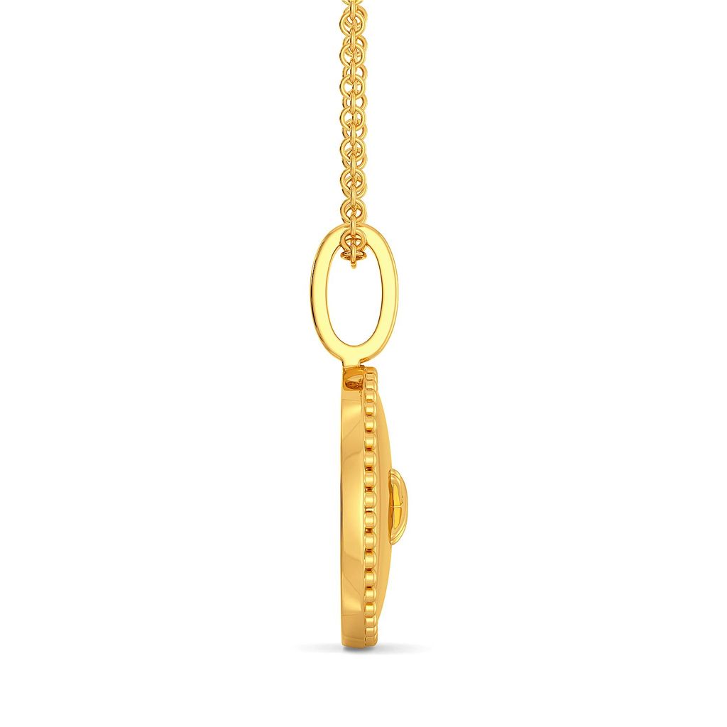 Button Binge Gold Pendants