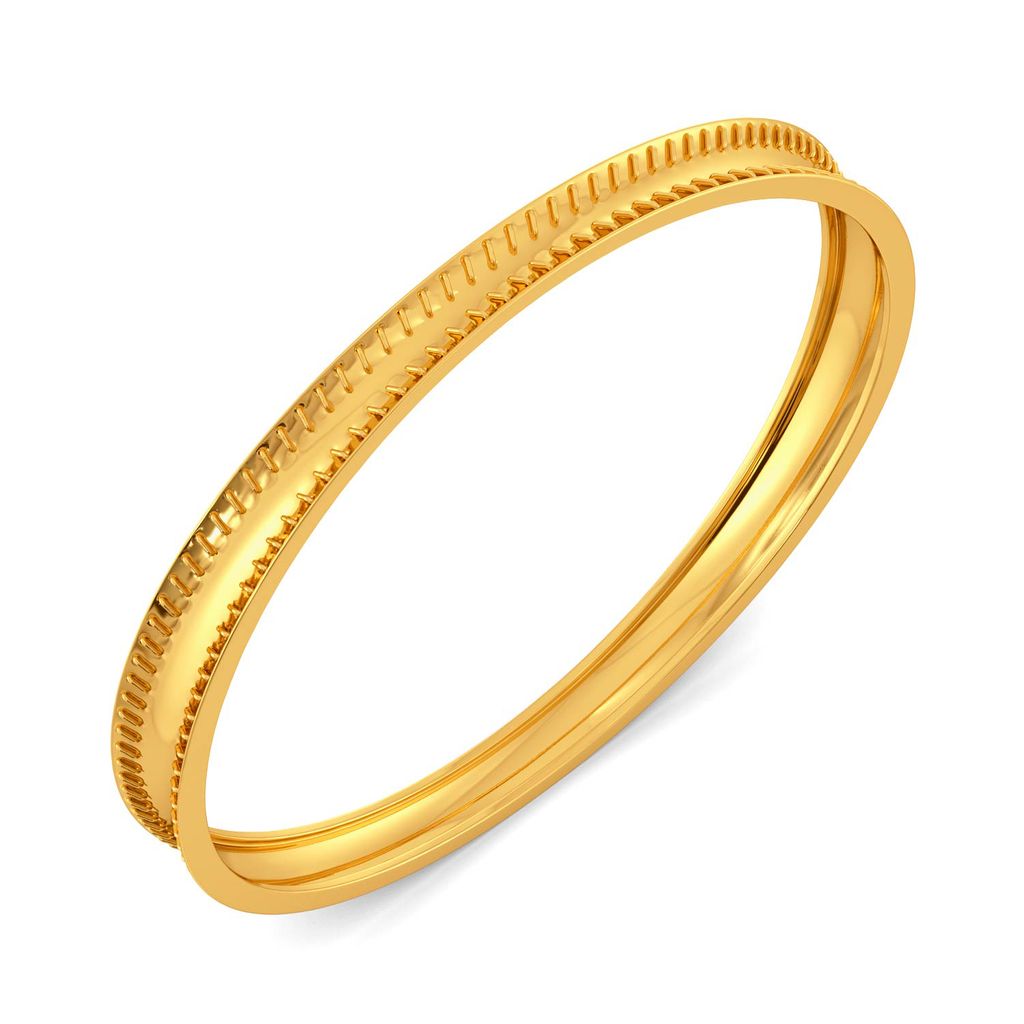 The Bar Lace Gold Bangles