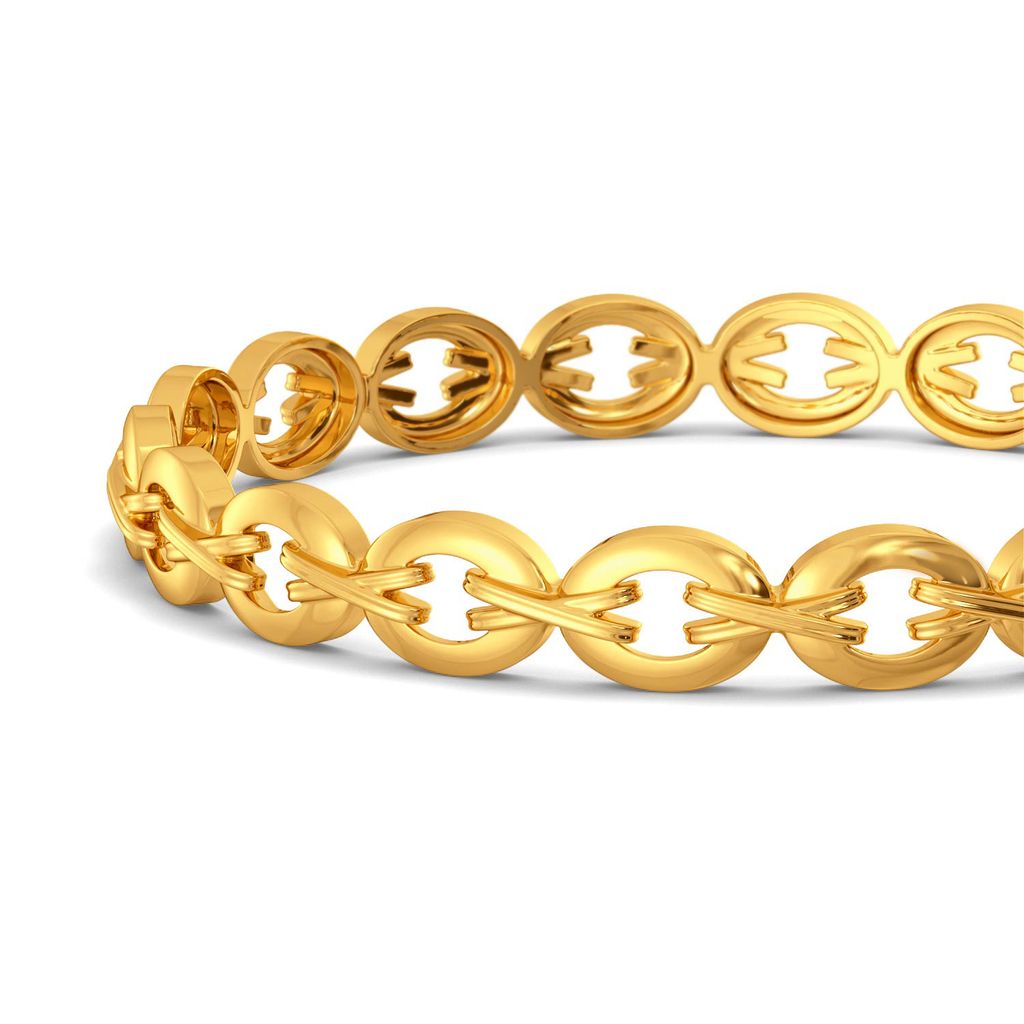 The Wild Stride Gold Bangles