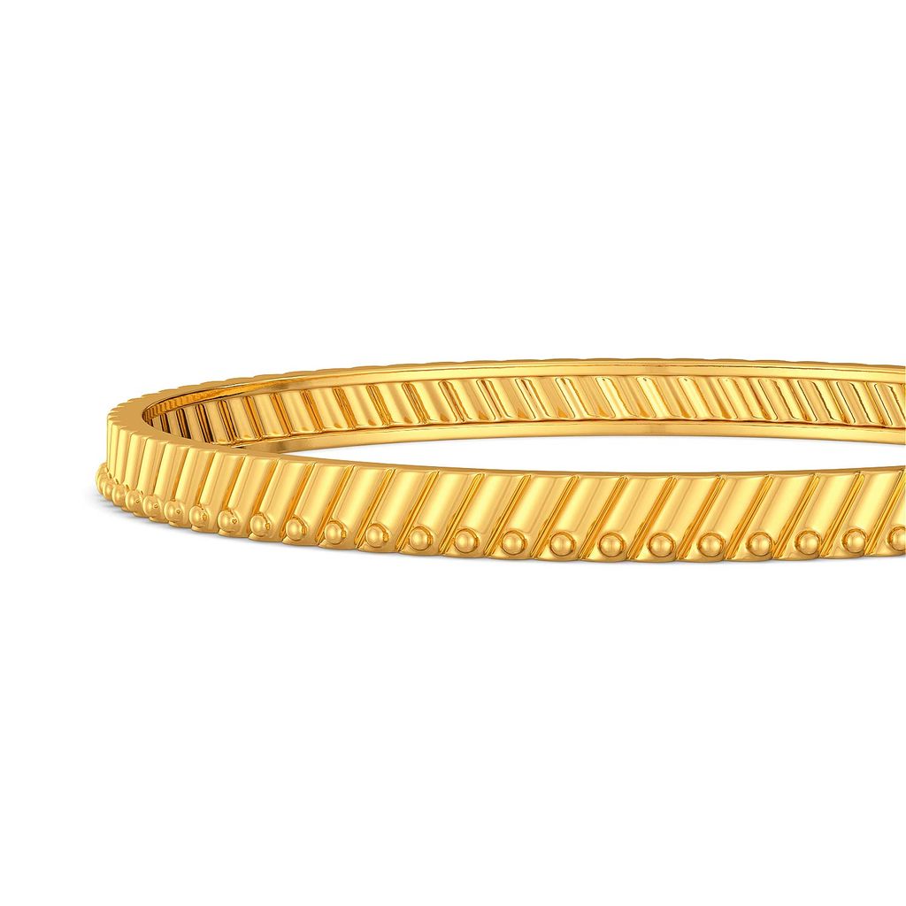 Parallel Play Gold Bangles