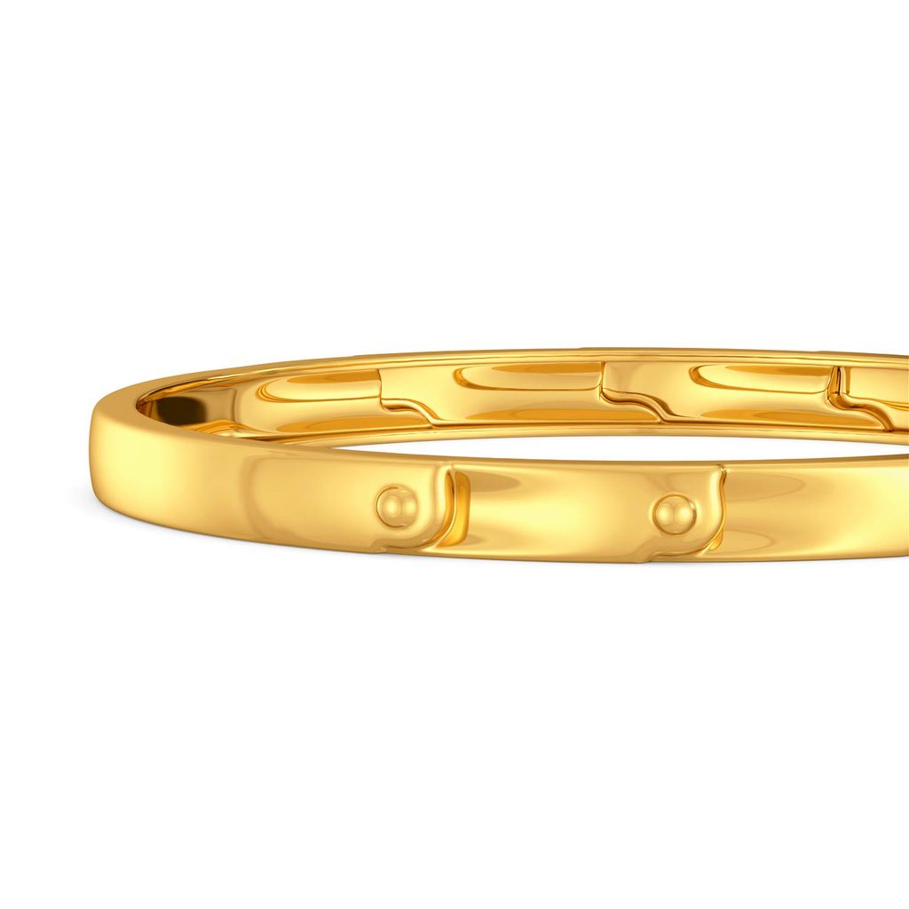 Thrill of Hills Gold Bangles