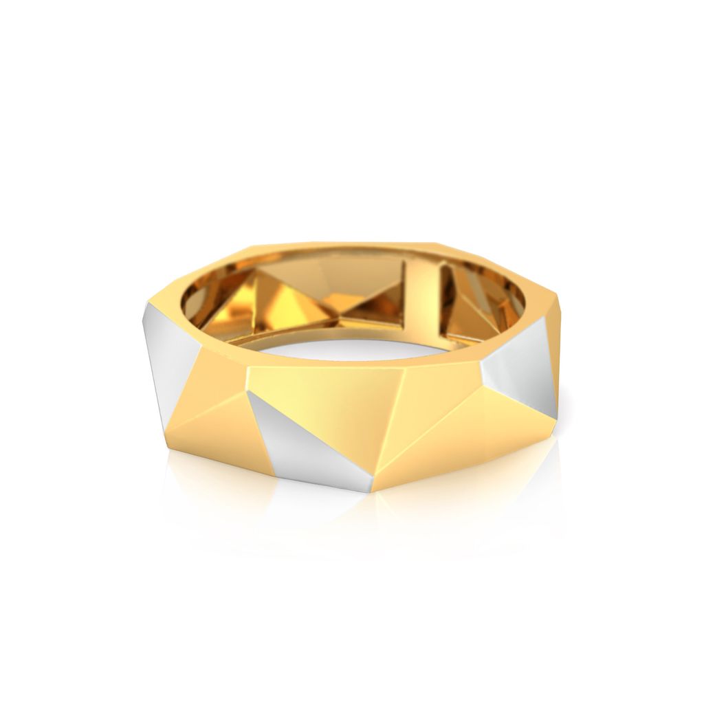 The Cryptic Code Gold Rings image