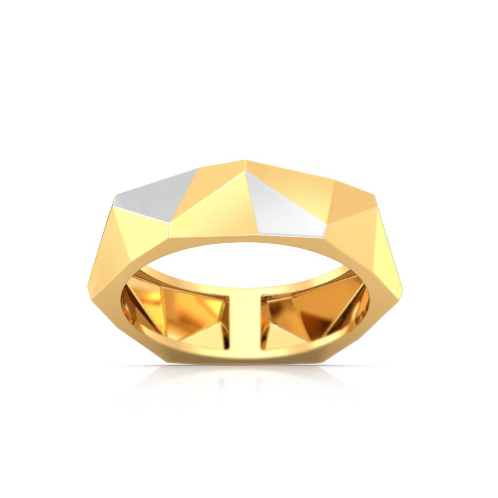 The Cryptic Code Gold Rings alternate view 3