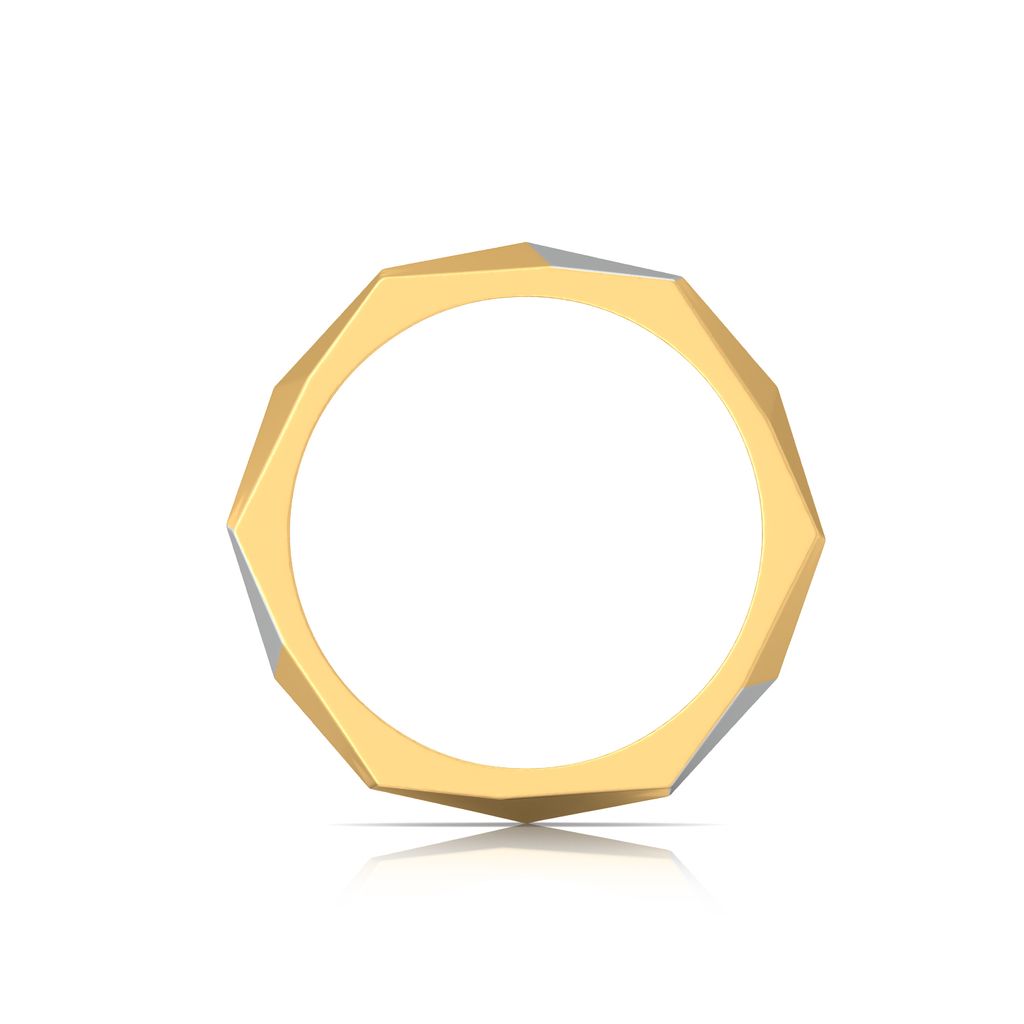 The Cryptic Code Gold Rings image