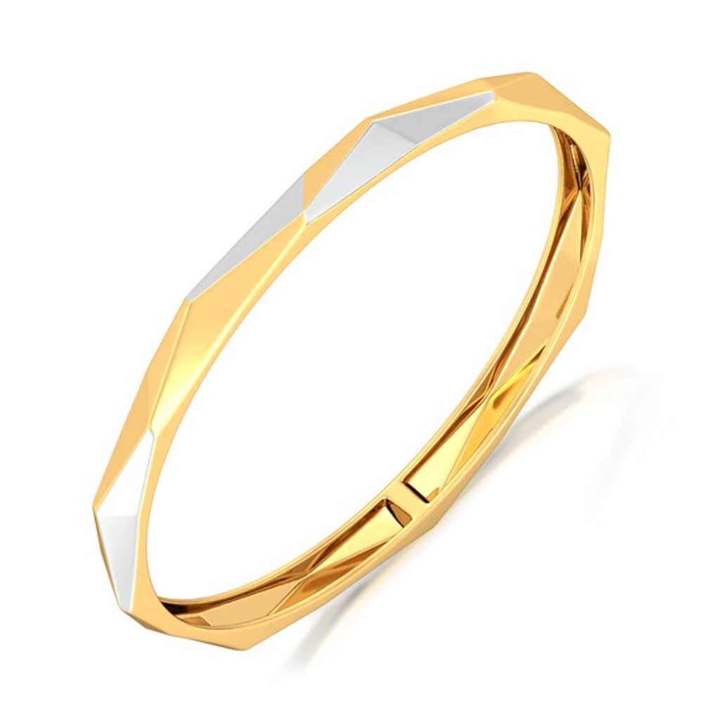 The Cryptic Code Gold Bangles