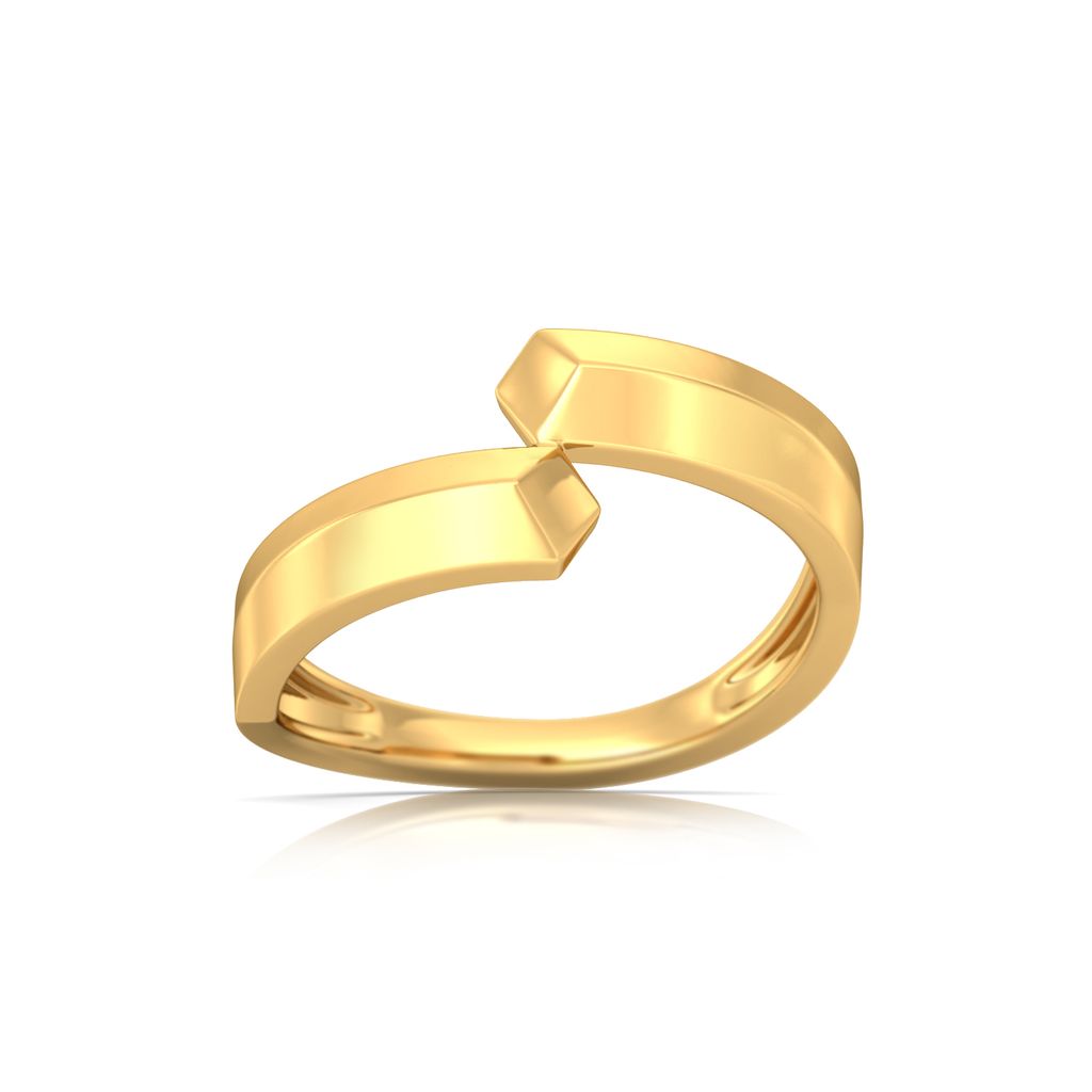 Binary Beauties Gold Rings alternate view 3