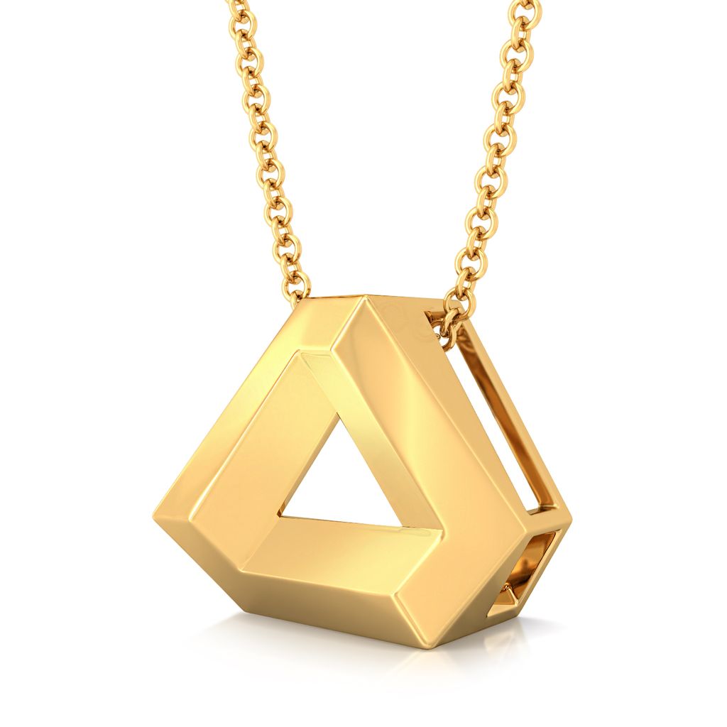 Binary Beauties Gold Pendants