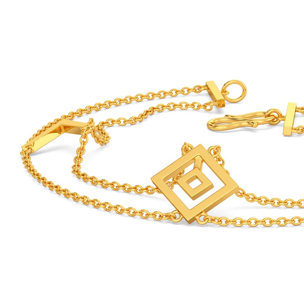 Quantum Control Gold Bracelets