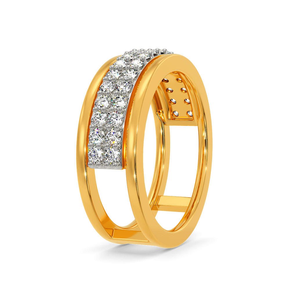 Minimalist Gleam Diamond Rings image