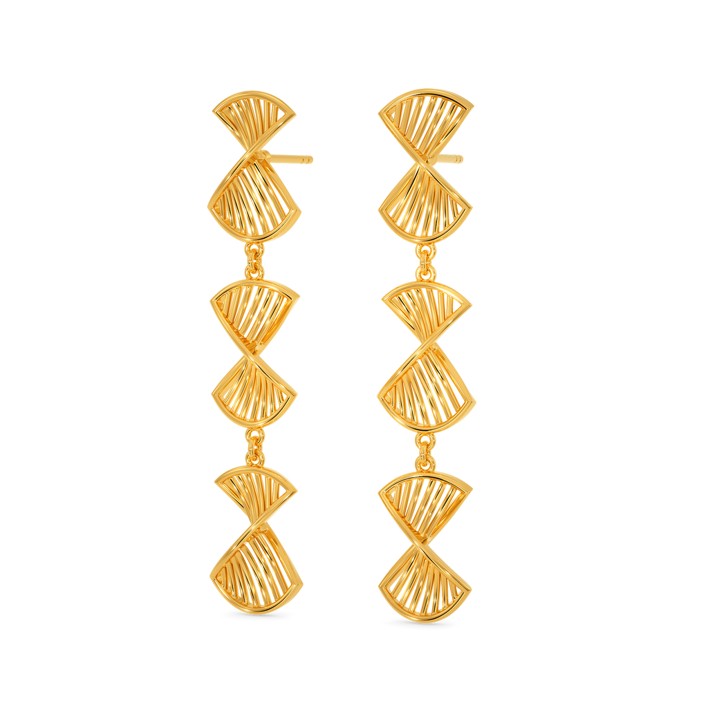 See Me Sway Gold Earrings