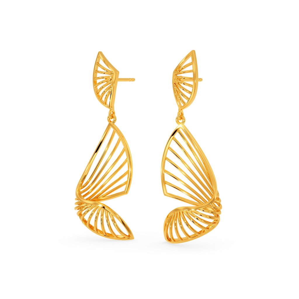 Swag Swing Gold Earrings