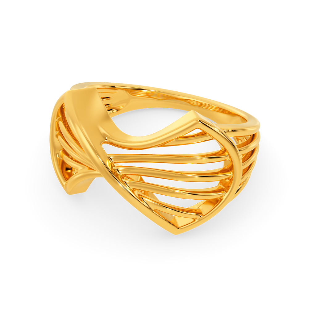 Swag Swing Gold Rings alternate view 2
