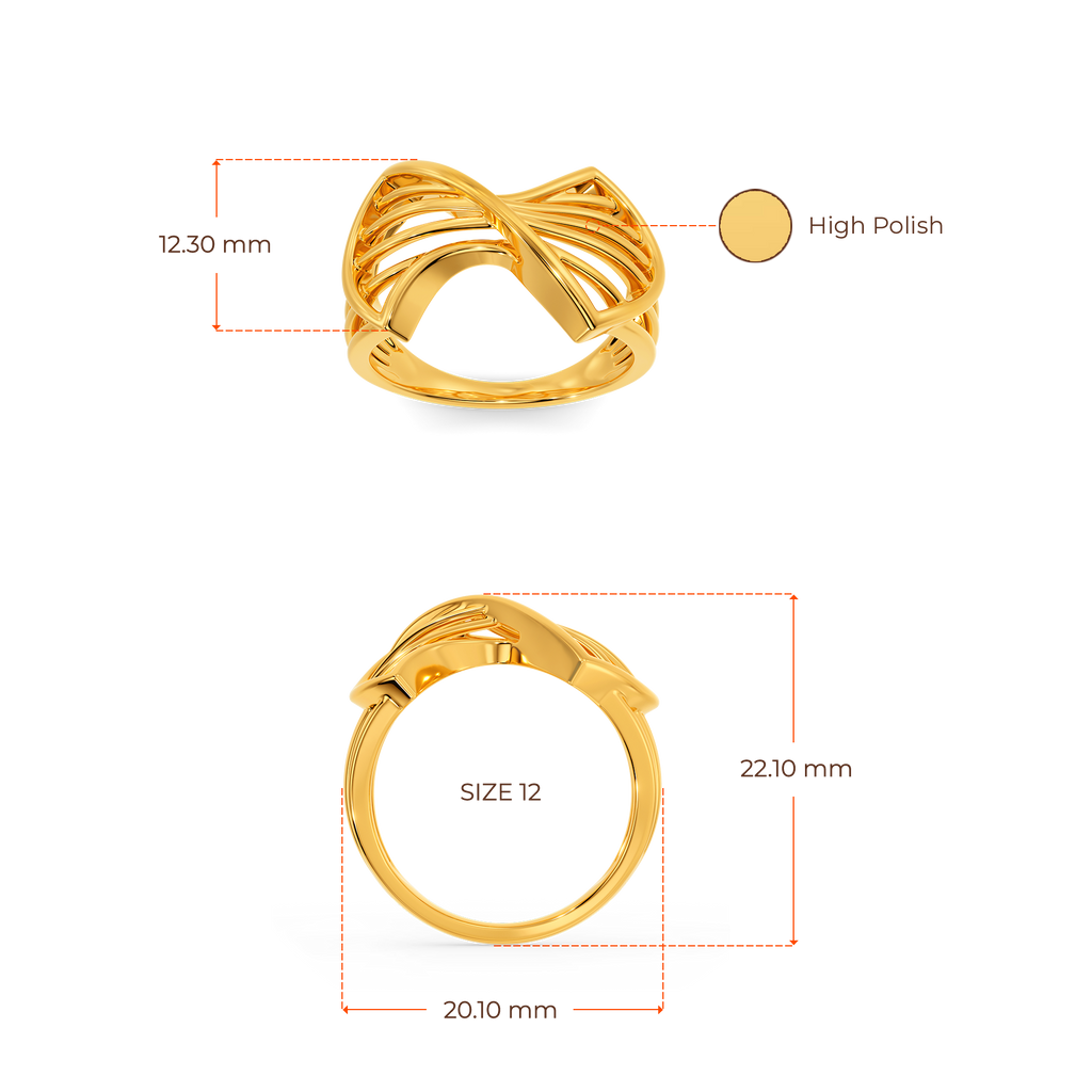 Swag Swing Gold Rings image