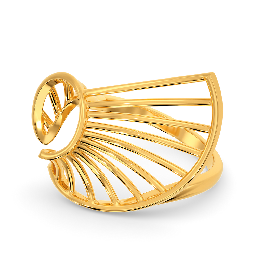 Movement Manifold Gold Rings alternate view 2